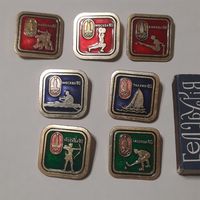 Значки: Олимпиада-80, виды спорта. Одним лотом.