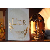 Теперь уже очень редкая и незабвенная парфюмерия: "L`Or de Torrente" 50 ml, "L`Or Blanc de Torrente" 30 ml и "L`Or de Torrente Rouge" 50 ml w EDP, - если брать вместе, то с небольшой скидкой получаетс