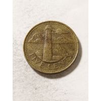 Барбадос 5 центов 1999