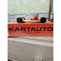 Редкая модель советской игрушки "Карт" 1986 г. Фирмы NORMA  Эстонская ССР в родной коробке с 1 руб без мц