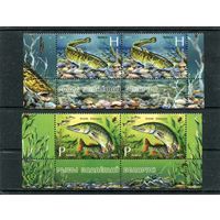 Беларусь 2011. Рыбы водоемов Беларуси. Нижняя сцепка листа