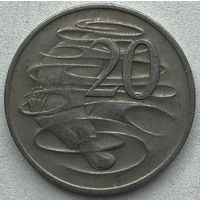 Австралия 20 центов 1970 г.