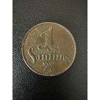 1 сантим 1932 года . Хорошее состояние. С 1 рубля