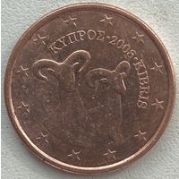 Кипр 5 евроцент 2008 г.