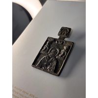 ИКОНКА!!! R7!!! СВЯТИТЕЛЬ "НИКОЛА ЧУДОТВОРЕЦ, МУЧЕНИКИ ТИХОН И МИНА