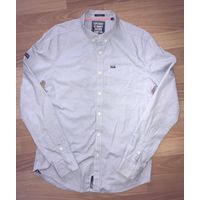 Рубашка голубая Super Dry Мужская