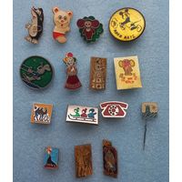 Значки. Мультфильмы. Сказки. Детские.