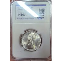 500 лир 1964 кораблик Италия ms 66! Обязательна в коллекцию!