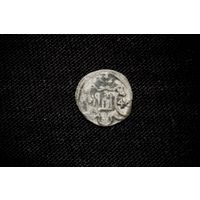 Обол 1546 г. Вильно (Великое Княжество Литовское), Сигизмунд Август. Многолетняя патина!