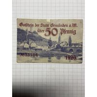 50 пфеннигов (нотгельды) г. Германия - 1312-2