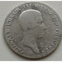 Пруссия 1/6 талера 1814 А Фридрих Вильгельм Серебро