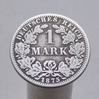 Германия 1 марка 1875 A