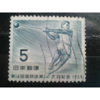 Япония, 1959. Метание молота