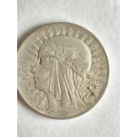 Монета 5 злотых Ядвига 1934