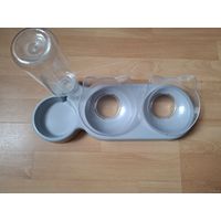 Кормушка для животных с поилкой