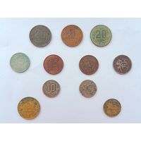 СССР до реформы. 11 убитых монет. С рубля!