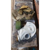 Противогаз, сумка и фильтр