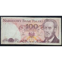 Польша 100 злотых 1986 г SA 7273632