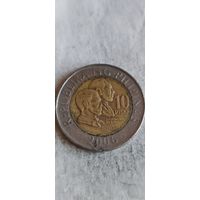 Филиппины 10 песо 2006
