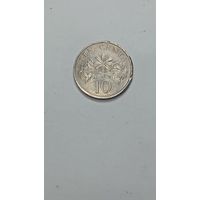 Сингапур 10 центов 1985 года .