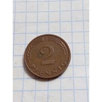 2 пфеннига 1950 года