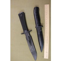 Военные тренировочные ножи, резина. новые. одним лотам. Распродажа коллекции вещей. С РУБЛЯ! АУКЦИОН!