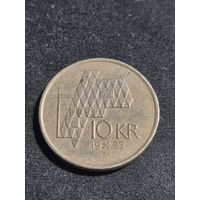 Норвегия 10 крон 1995