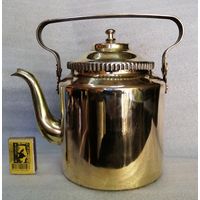 Латунный чайник на 2,5л., 1950г.