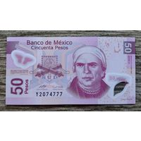 Werty71 Мексика 50 песо 2007 UNC банкнота редкая