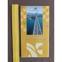 Туристическая карта Турции, раскладная (3390)