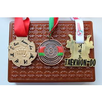 Красивые медали ТЕКВАН-ДО