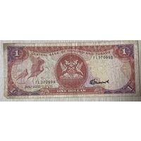 Тринидад и Тобаго 1 доллар 2006 год  - Красный ибис. Здание банка