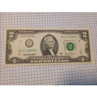 2 доллара 2009