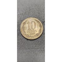 Чили 10 песос 2009