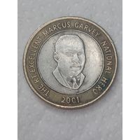 Ямайка 20 долларов 2001 года .