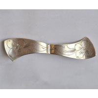 Брошь серебро 835 проба, 50-е годы,  Германия