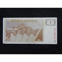 Словения 2 толара 1990г.