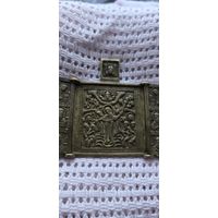 Икона  СКЛАДЕНЬ меднолитая ВСЕХ СКОРБЯЩИХ РАДОСТЬ