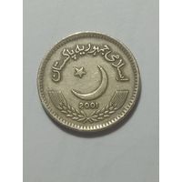 Пакистан 2 рупий 2001 года .