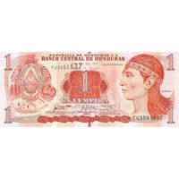 Гондурас 1 лемпира образца 2016 года UNC p96