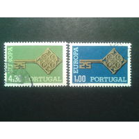 Португалия, 1968. Европа. Mi-5,0 евро гаш.