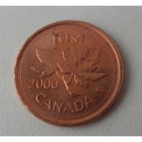 1 цент Канада 2000 г.в. KM# 289