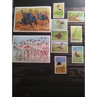 Уганда. 1990 г. Птицы.