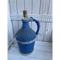 Бутыль для вина в оплетке, под реставрацию