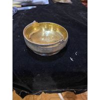 Сахарница,серебро 875 пробы