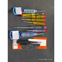 Индикаторные отвертки нерабочие разные 10 штук с 1 руб