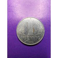 Германия ГДР 1 пфеннинг 1975 А