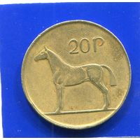 Ирландия 20 пенсов 1986
