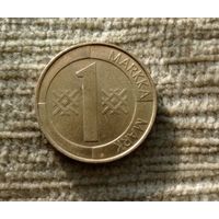 Werty71 Финляндия 1 марка 1993