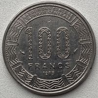 Габон 100 франков 1985 г.